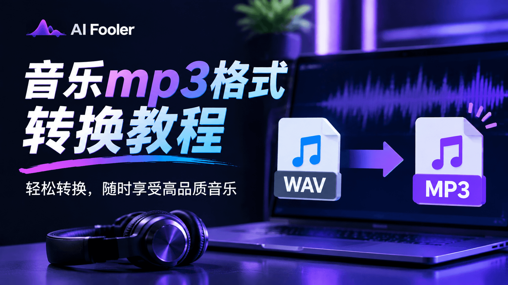 怎么将歌曲转成mp3?音乐mp3格式转换教程
